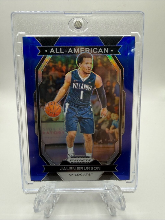 Panini Other - 2024-25 Panini Prizm Draft Picks - All-American Jalen Brunson #7 Blue Prizm /199